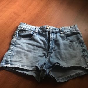 American eagle super stretch shorts